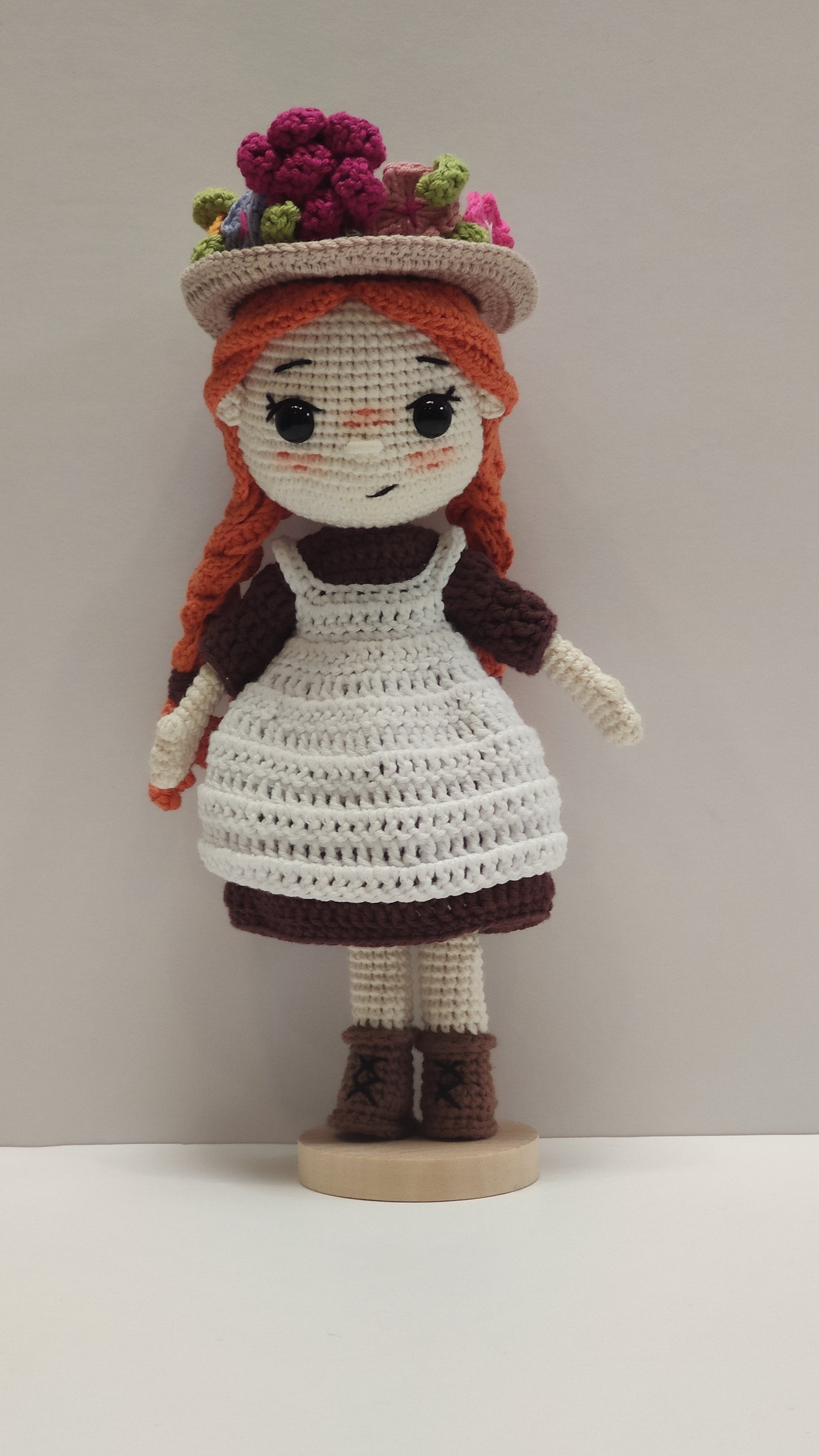 Anne and Diana Crochet Doll Set