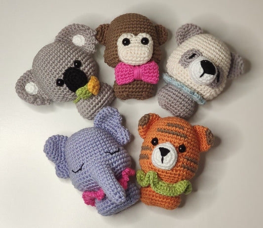 Crochet Mini Animal Toys