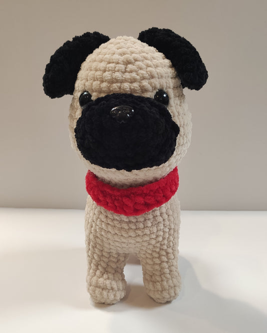 Crochet Pug Plushie