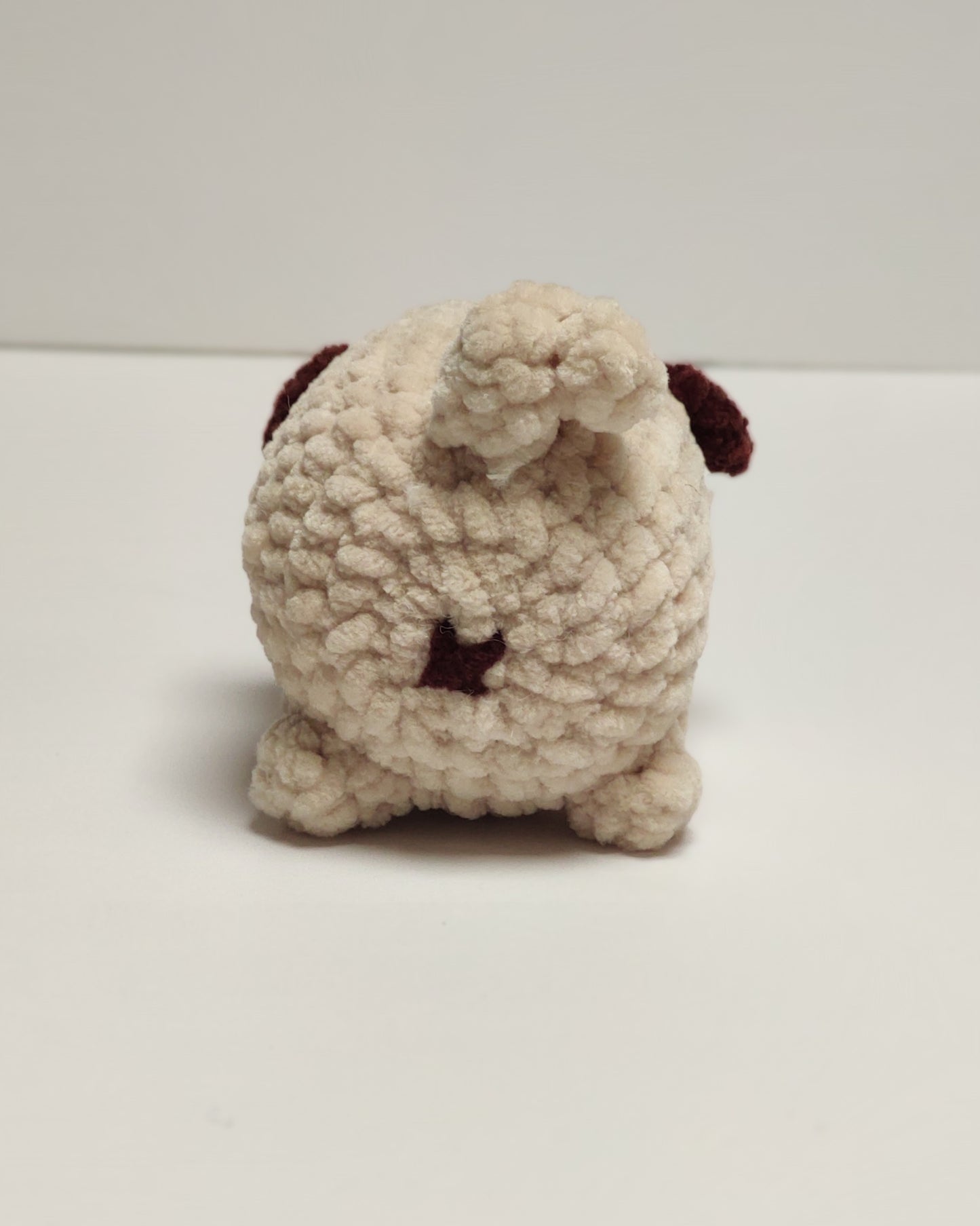 Crochet Mini Pug Plushie